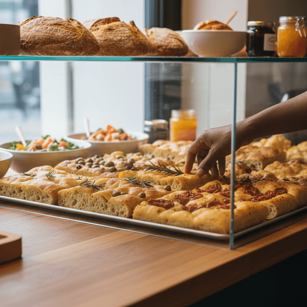 Pickup at bakery